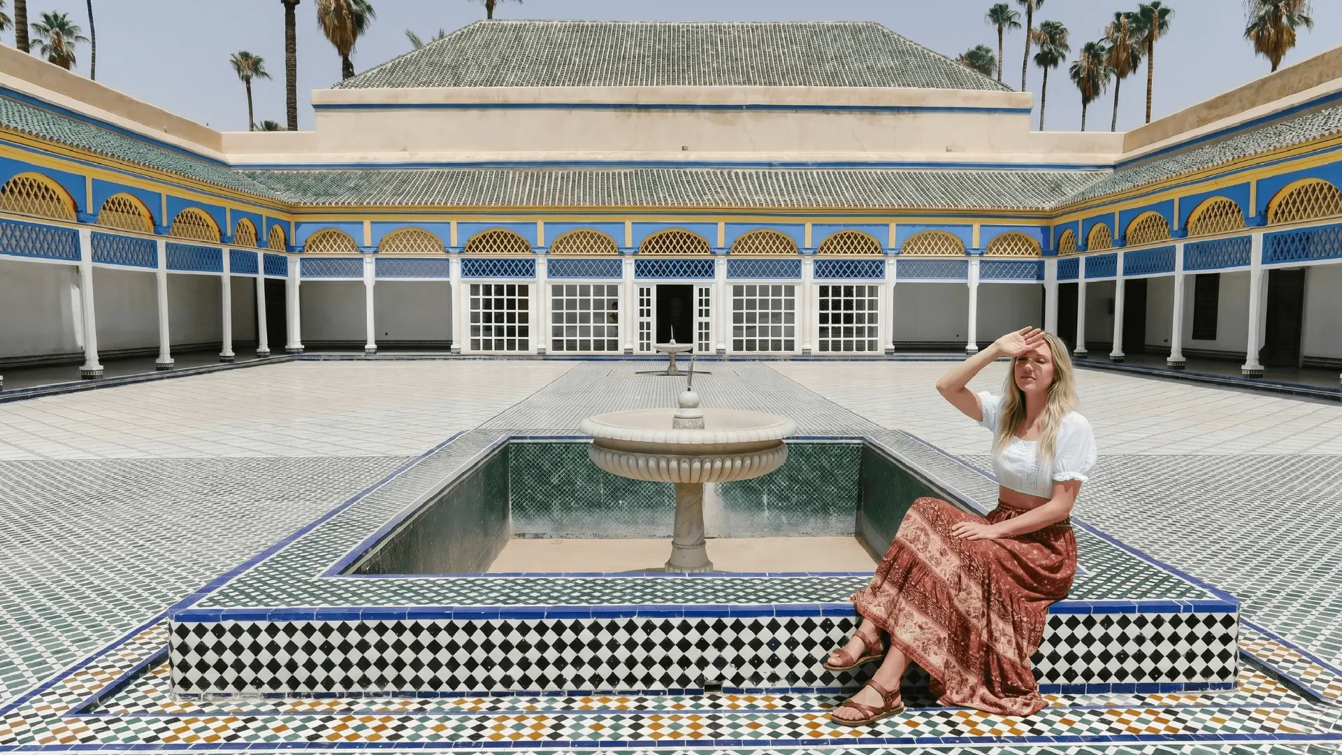 Bahia Palace in Marrakech