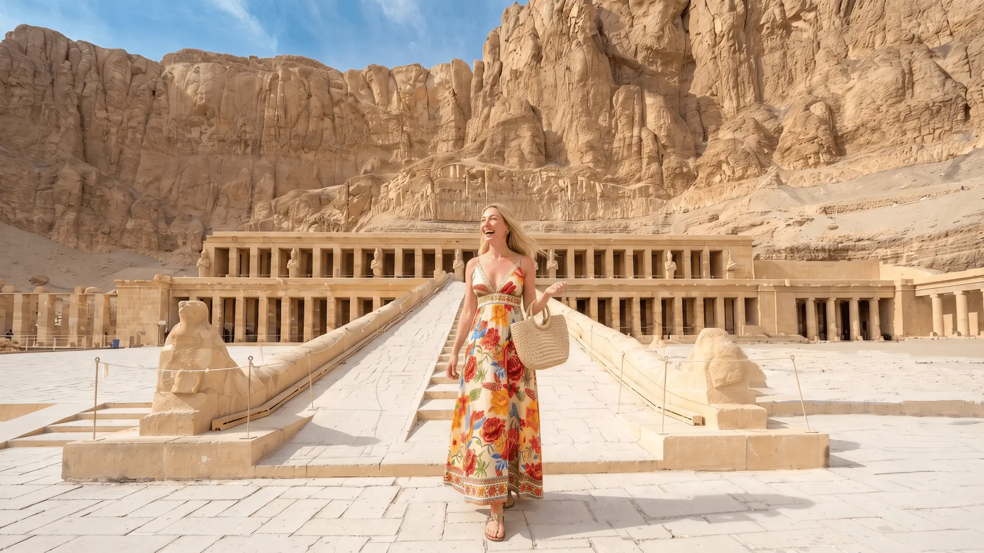 Majestic Edfu Temple, one of the best stops on a Dahabiya Nile Cruise in Egypt