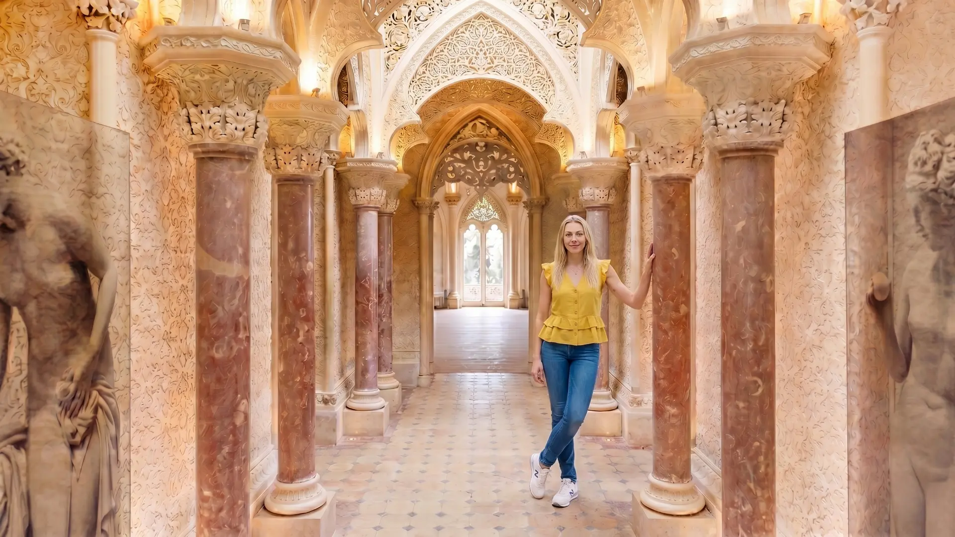 Palace of Monserrate a in Sintra