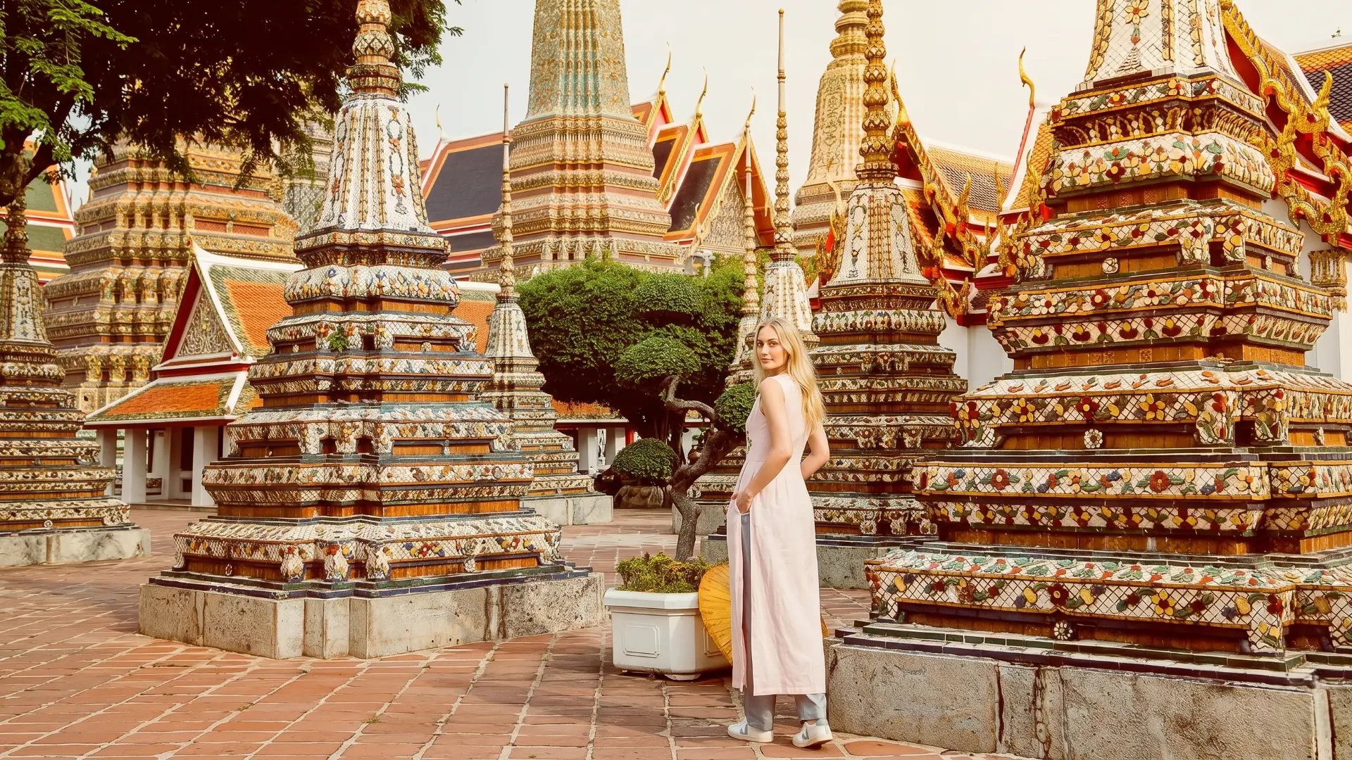 Wat Pho Temple in Bankok