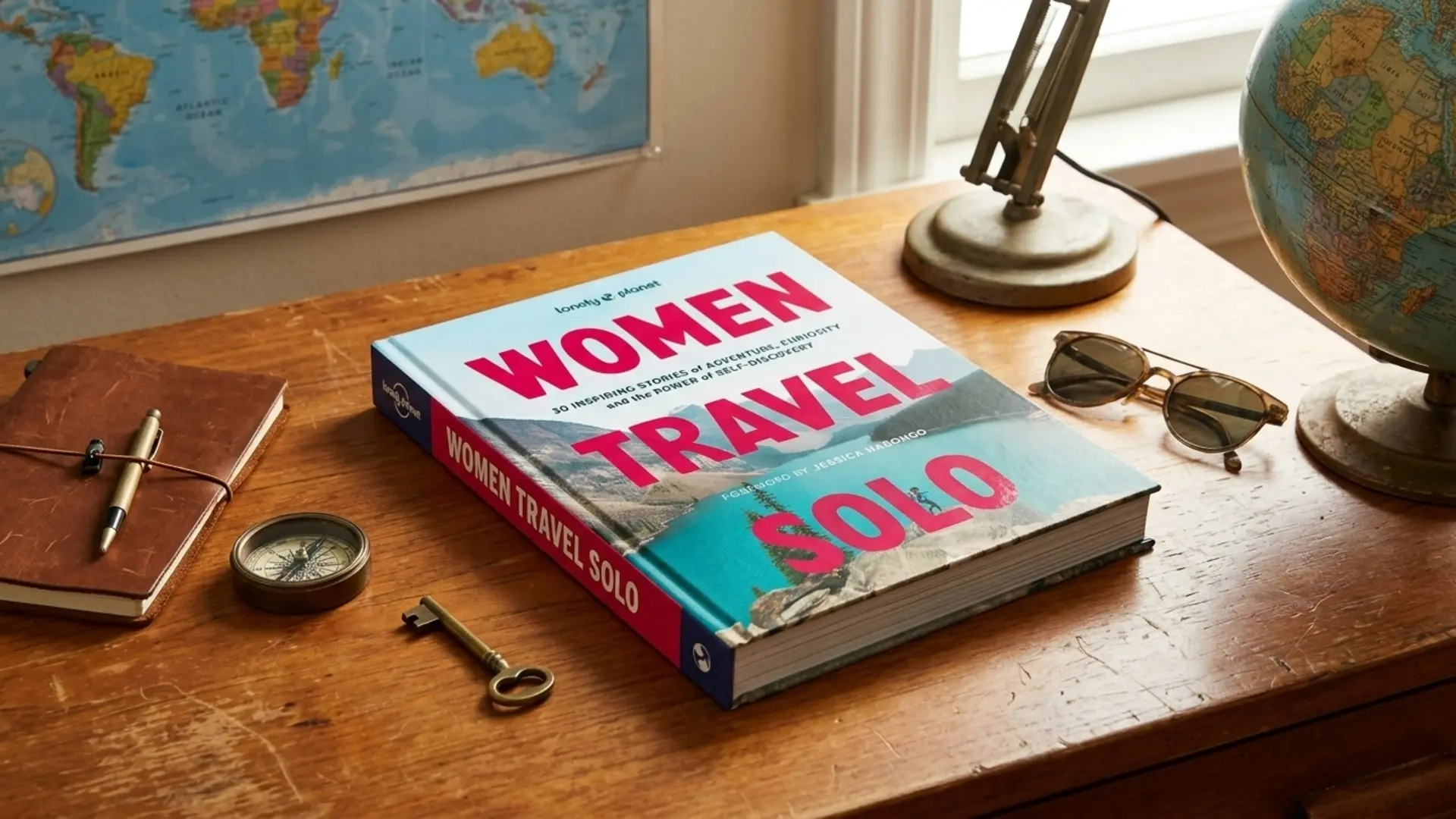 Women Travel Solo book featuring inspiring stories and advice from women who traveled around the world alone