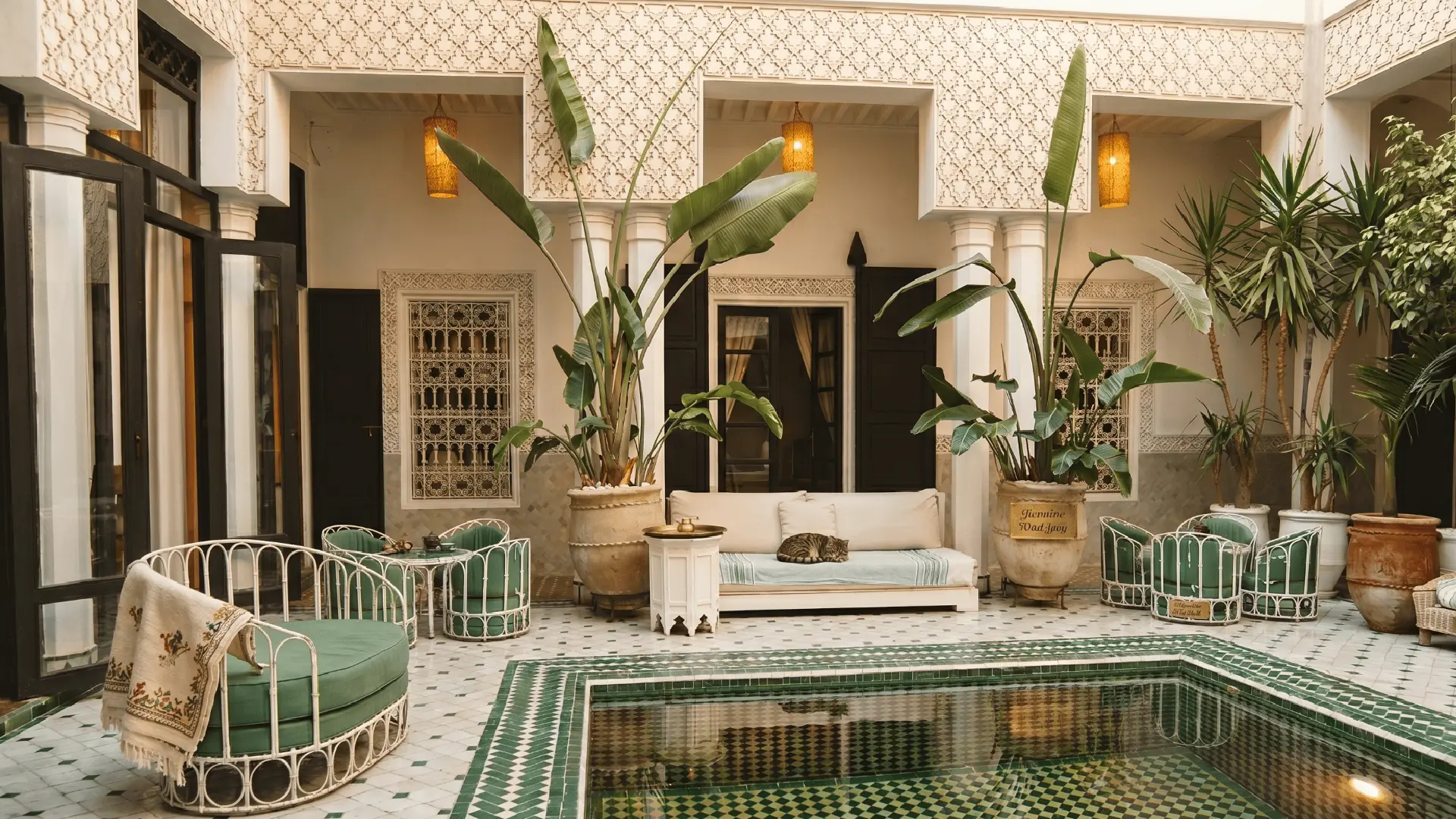 Yasmine Riad in Marrakech